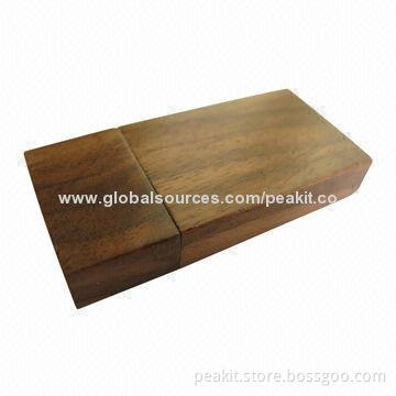 Wooden USB Flash Drives, CE and FCC Certified
